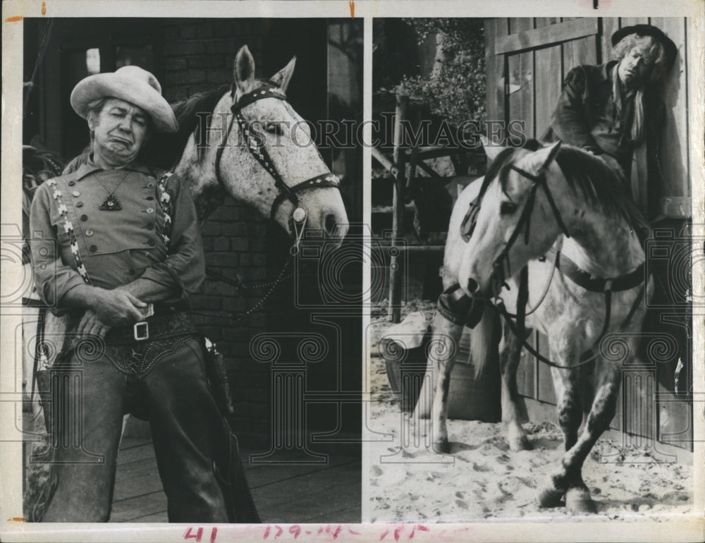 1971 Forrest Tucker in &quot;Cat Balloo&quot; - Historic Images