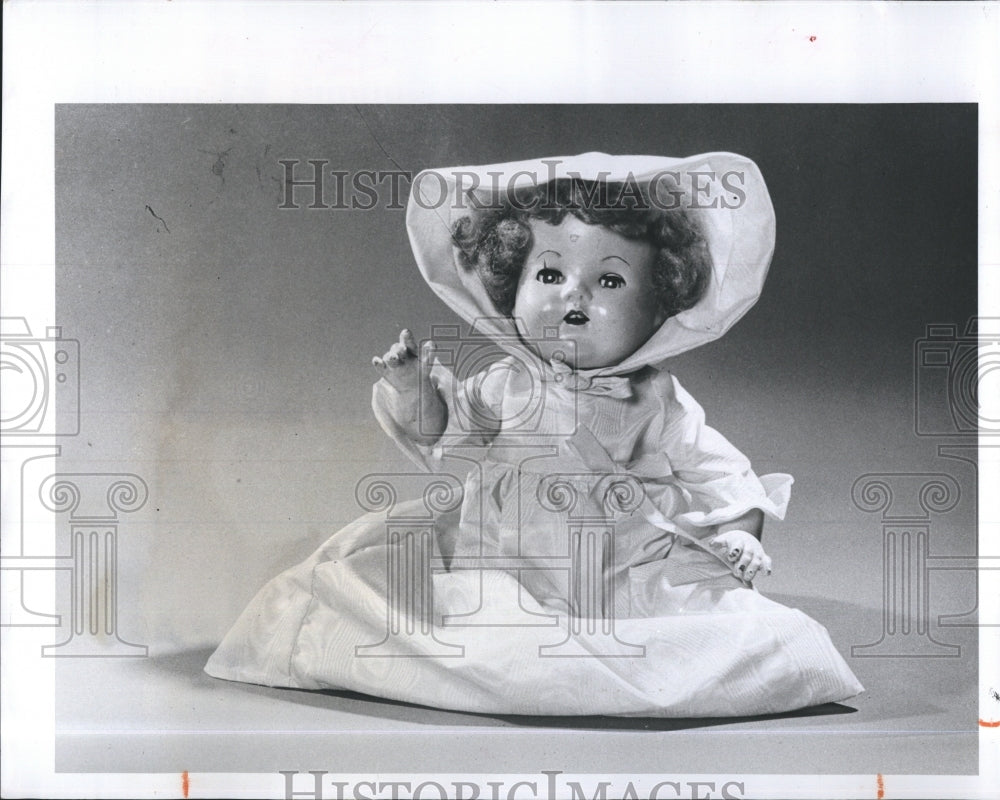 1981 Doll Christmas Gift Joy Chaszar Pinellas Park - Historic Images