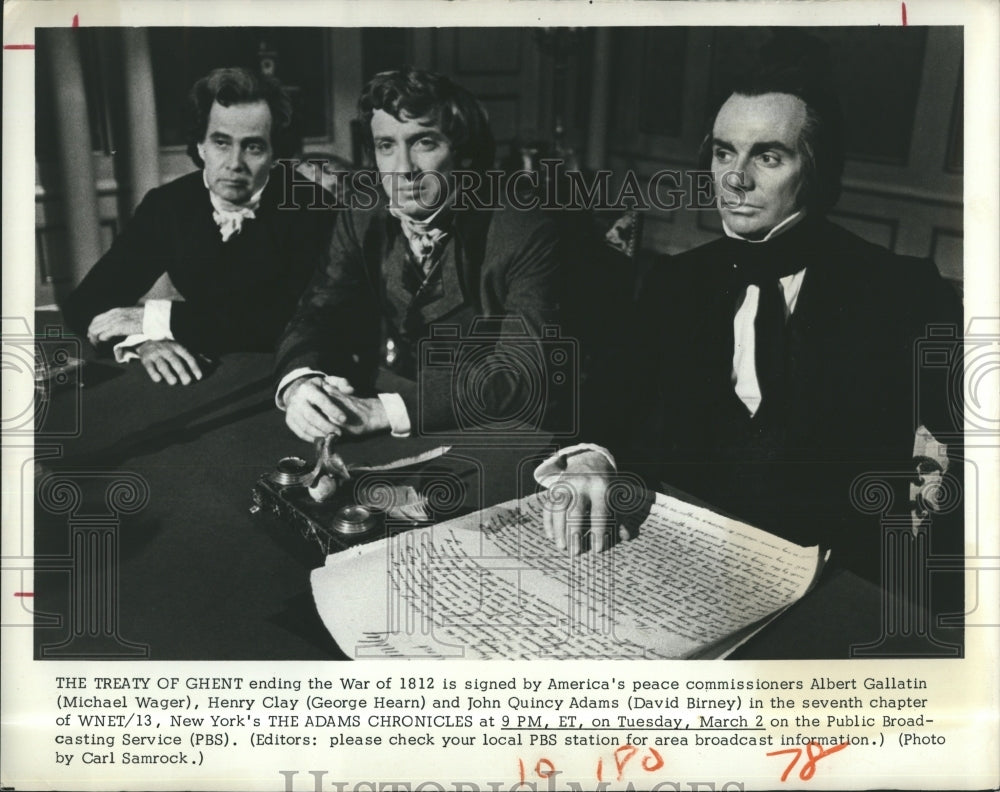 1976 Michael Wager, George Hearn & David Birney - Historic Images