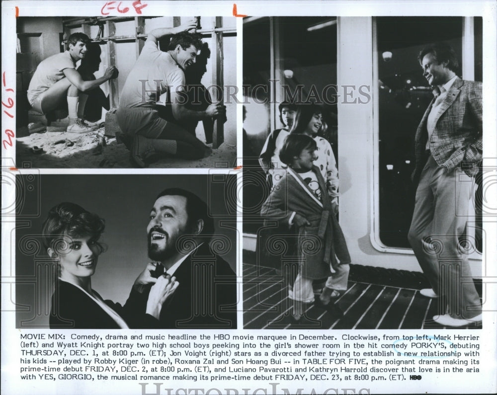 1984 Scenes from HBO's "Table for Five" - Historic Images