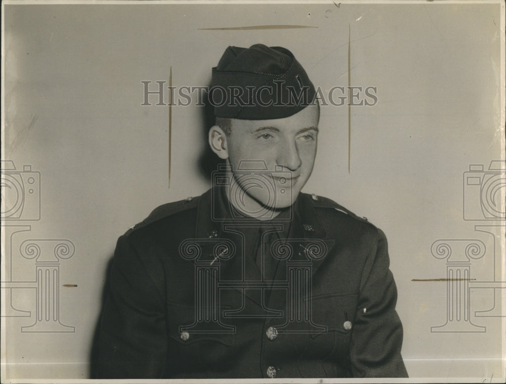 1945 Lt Eric A Whitted member of the Us Military - Historic Images