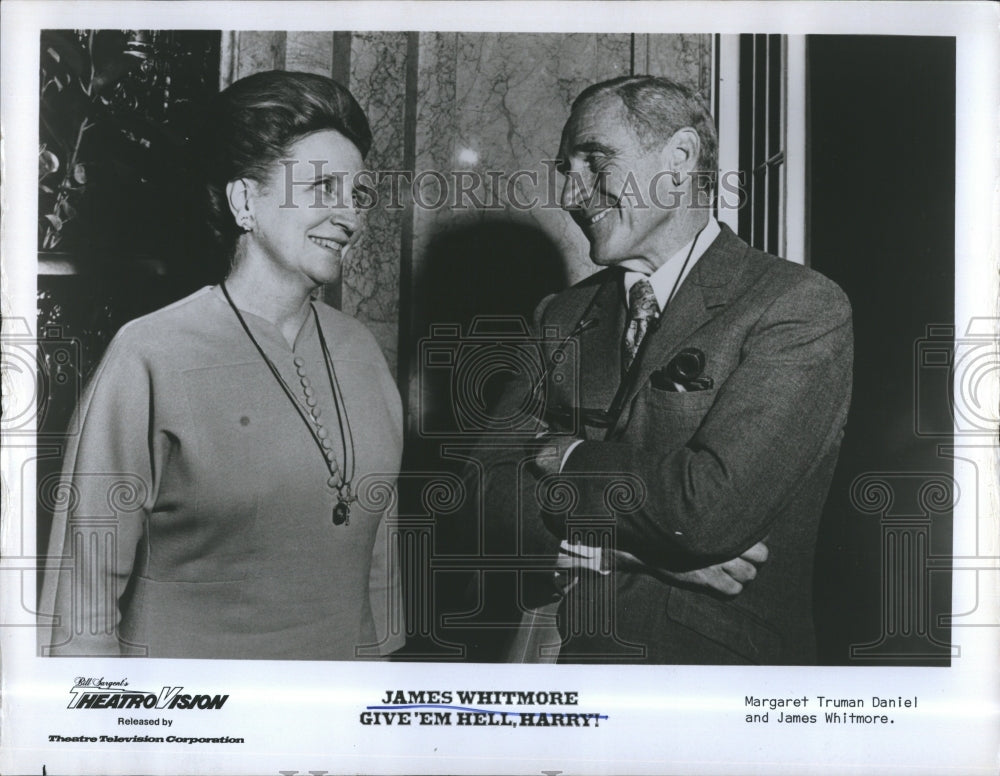 1975 James Whtimore in "Give 'em Hell, Harry!" - Historic Images