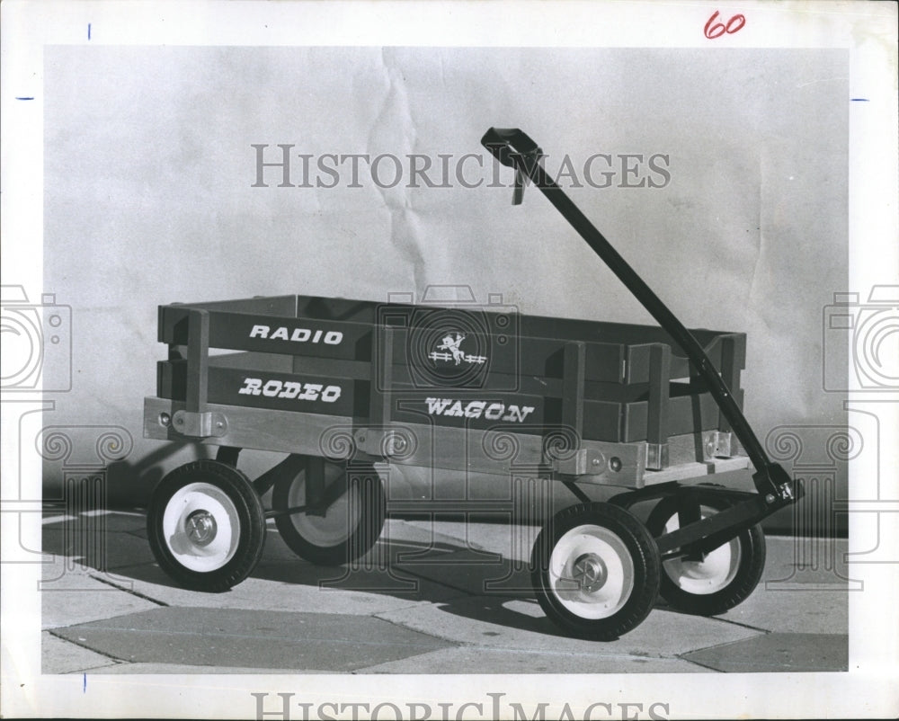 1965 Rodeo Hay Rack Wagon which retails for $12.98 - Historic Images