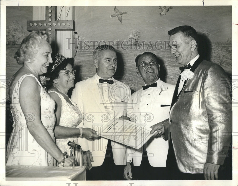 Press Photo Gulf Beach White Shrine of Jerusalem in St. Petersburg, Florida - Historic Images