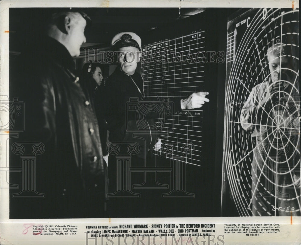 1965 Richard Whitmark "The Bedford Incident" - Historic Images