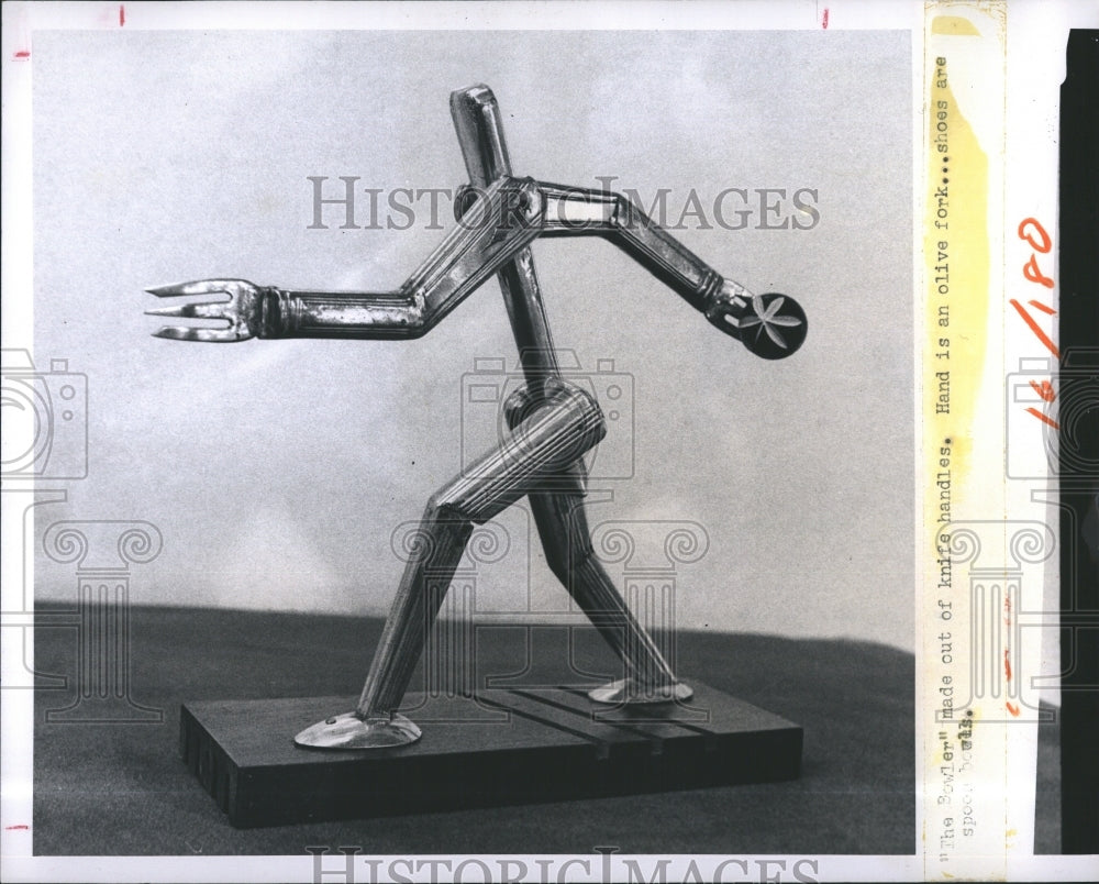 1974 "The Bowler" Out of Silverwear - Historic Images