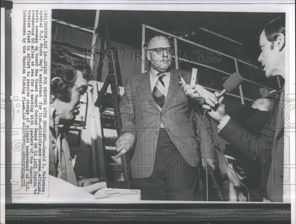 1971 U.S. State Dept. Assist. for Fish & Wildlife Donald L. McKernan - Historic Images