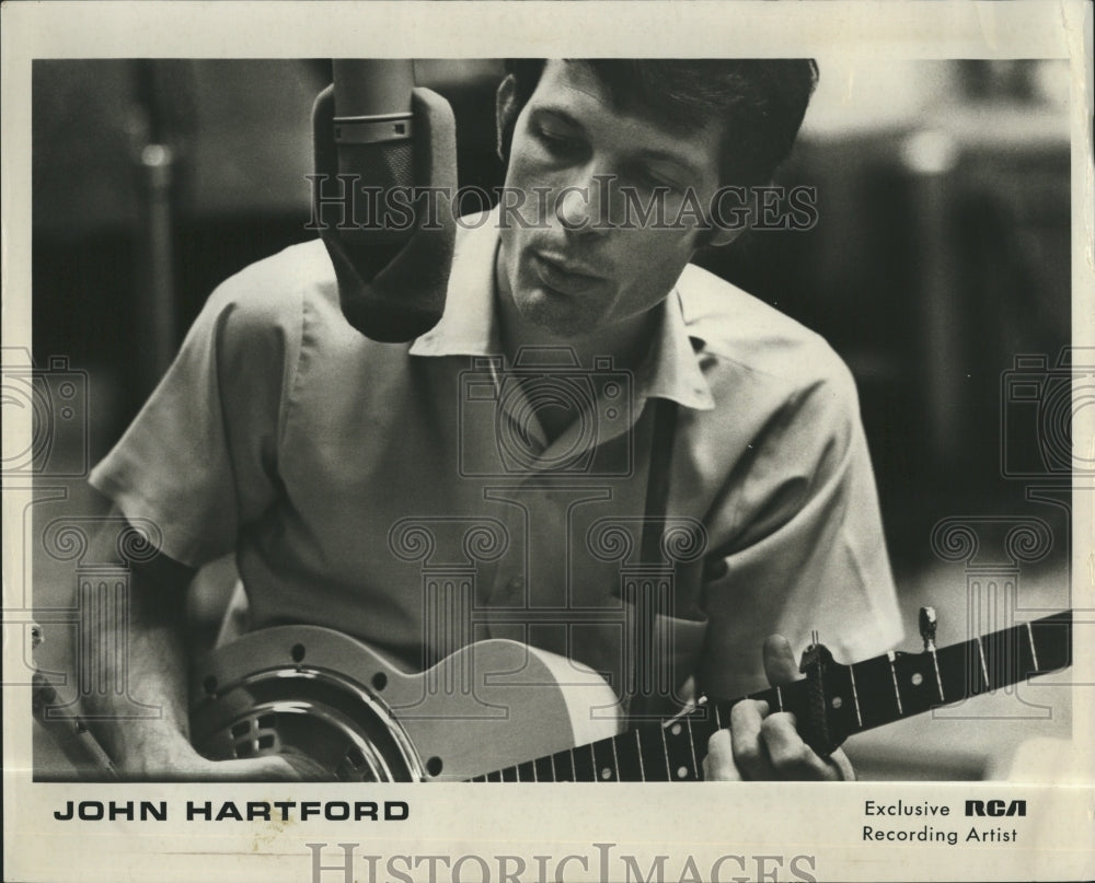 1969 John Hartford Musician Guitarist - Historic Images