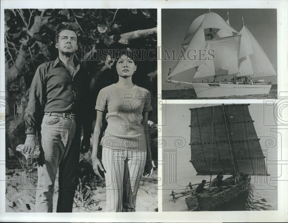 1967 Richard Greene in "Island of the Lost" - Historic Images