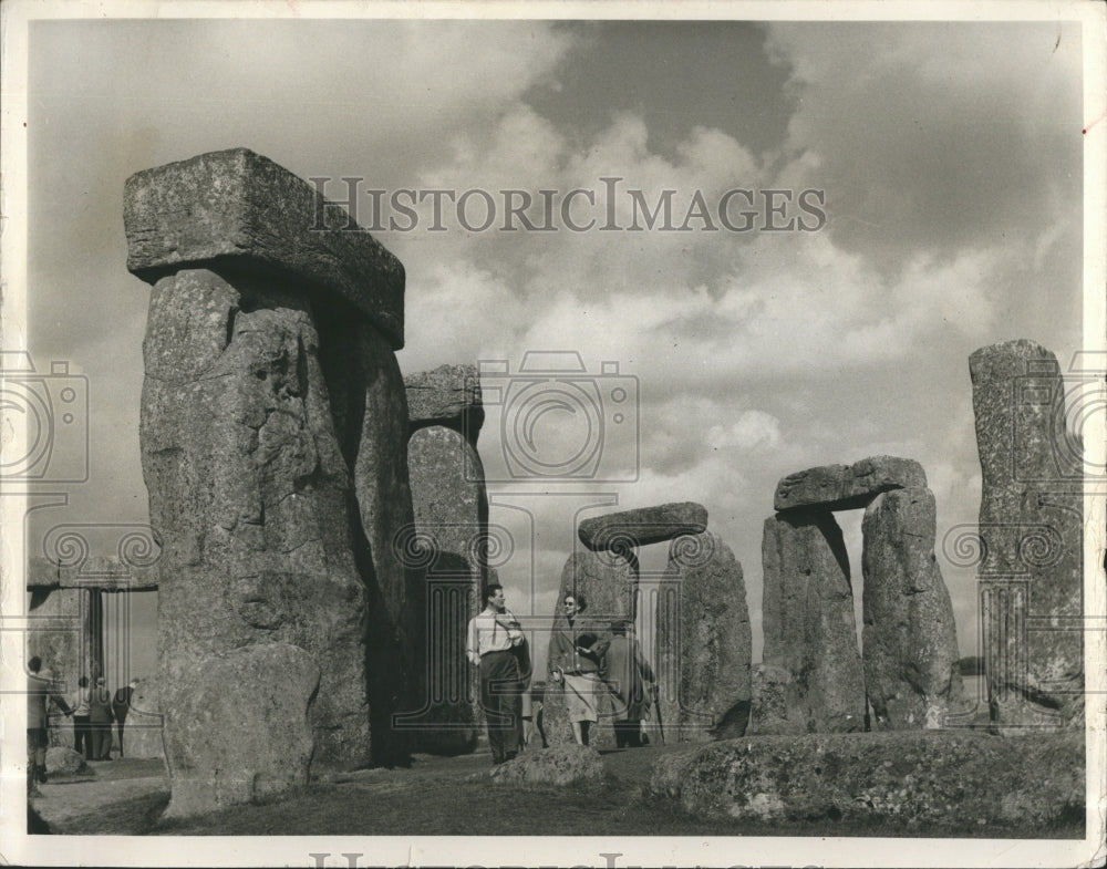 Press Photo Stonehenge England - Historic Images