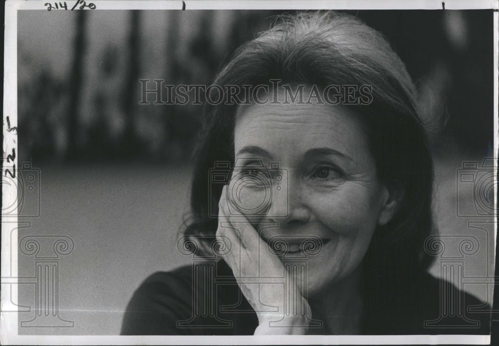 Press Photo Actress Teresa Wright - Historic Images