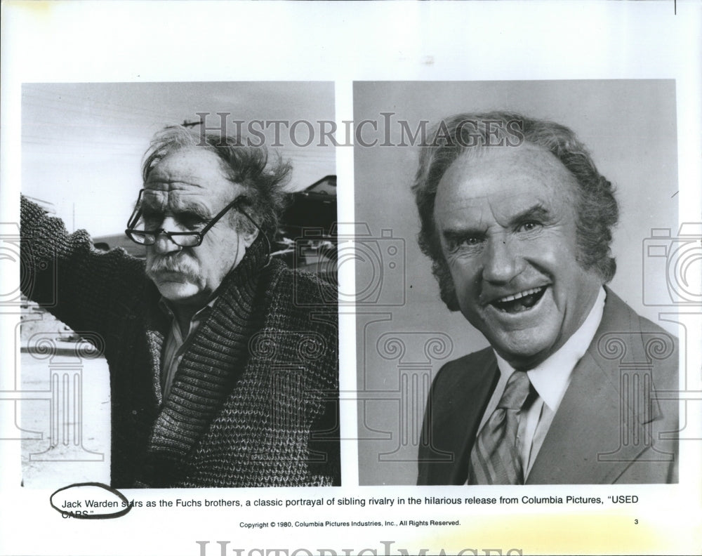 1980 Jack Warden in "Used Cars" - Historic Images