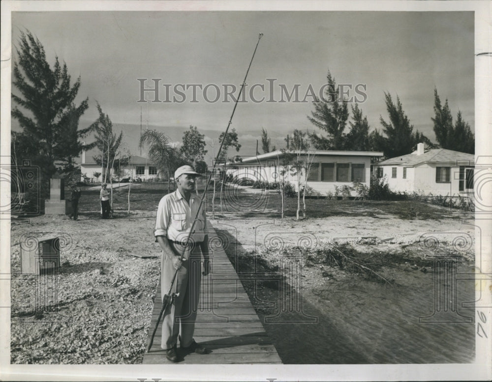 1963 Real estate man Albert W McDonald - Historic Images