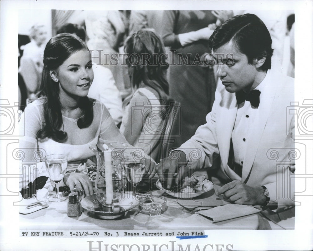 1970 Reaee JArrett John Fink Television Actors - Historic Images