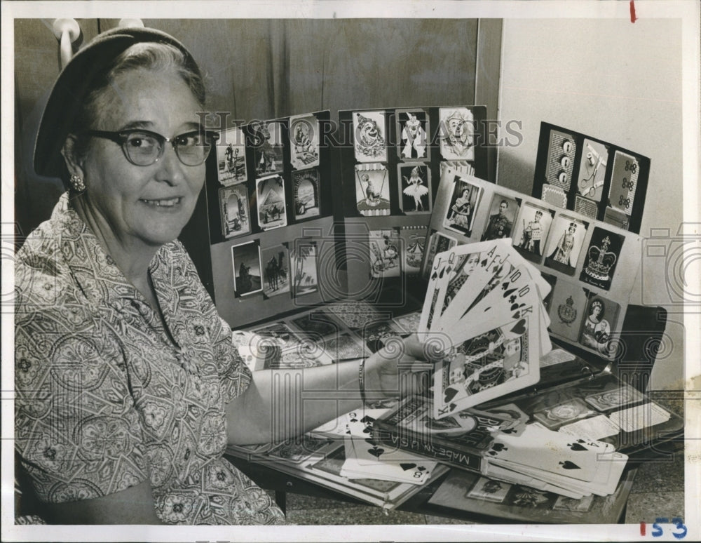 1954 Mrs R S Ullman Card exhibit, St. Petersburg Historical Museum - Historic Images