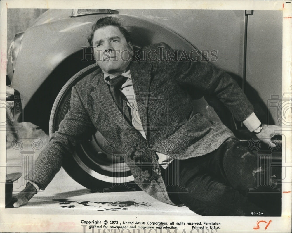 1968 Burt Lancaster Paul Scofield Television Film Actor - Historic Images