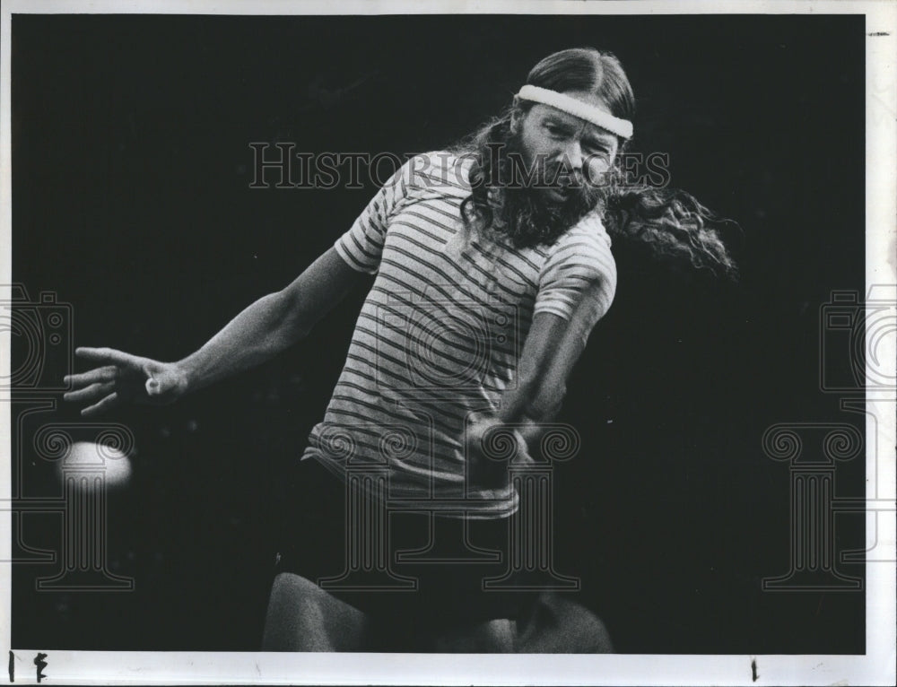 1978 Tennis Player Torben Ulrich In Action - Historic Images