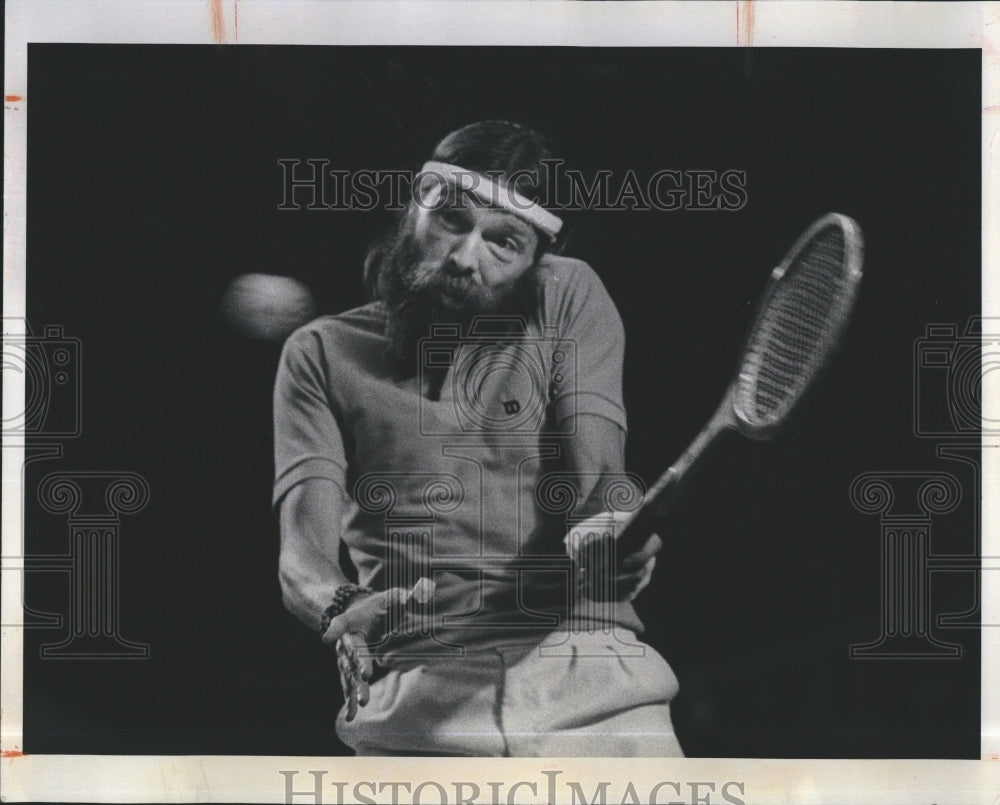 1976 Tennis Player Torben Ulrich In Action - Historic Images