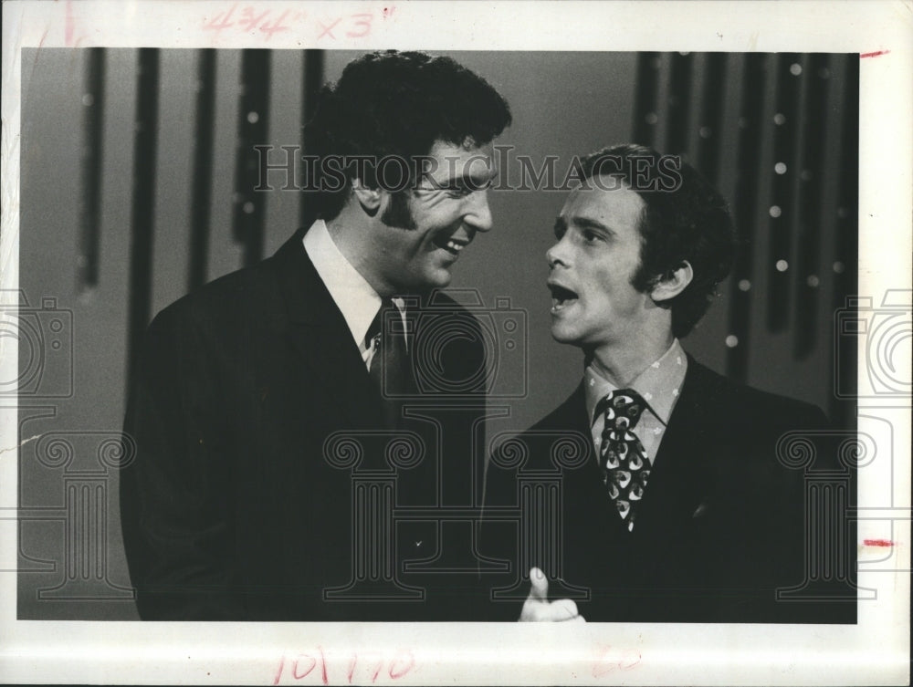 1969 Tom Jones Joel Grey. - Historic Images