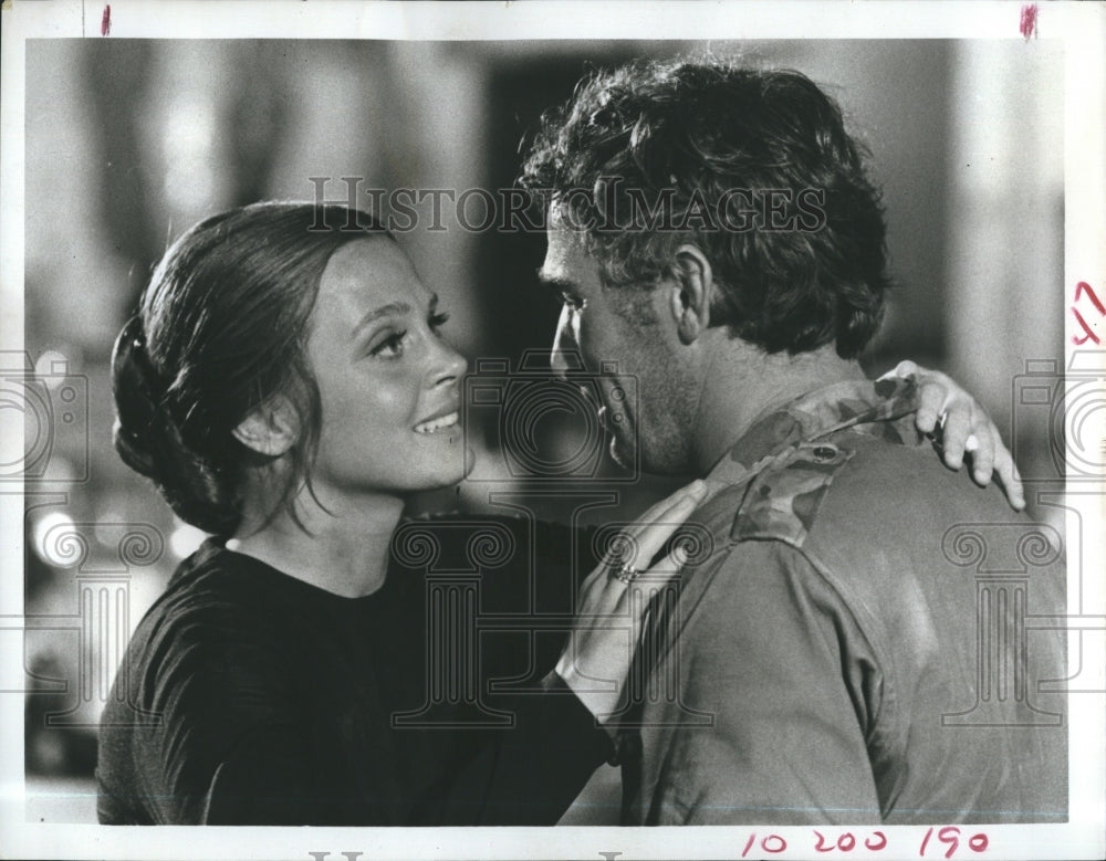 1972 Leigh Taylor Young & Bekim Fehmiu Star In The Adventurers - Historic Images