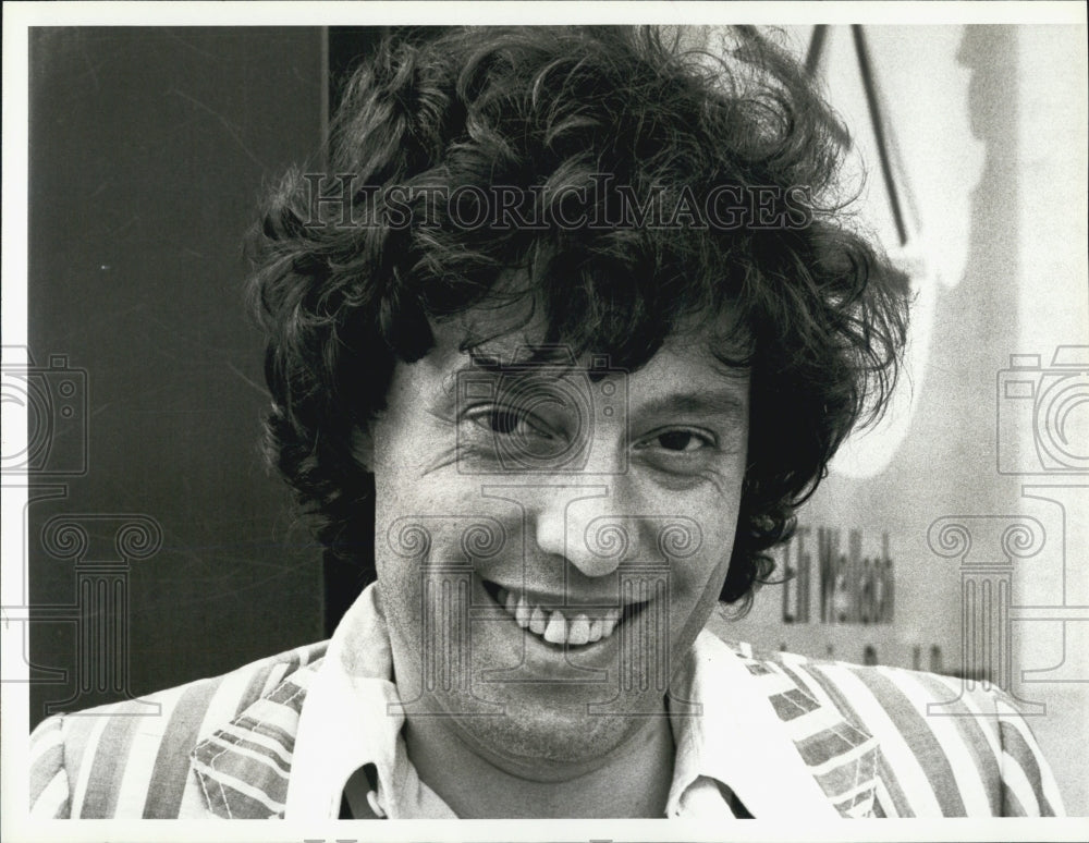 1979 Press Photo Tom Stoppard Playwright EVERY GOOD BOY DESERVES FAVOUR - Historic Images