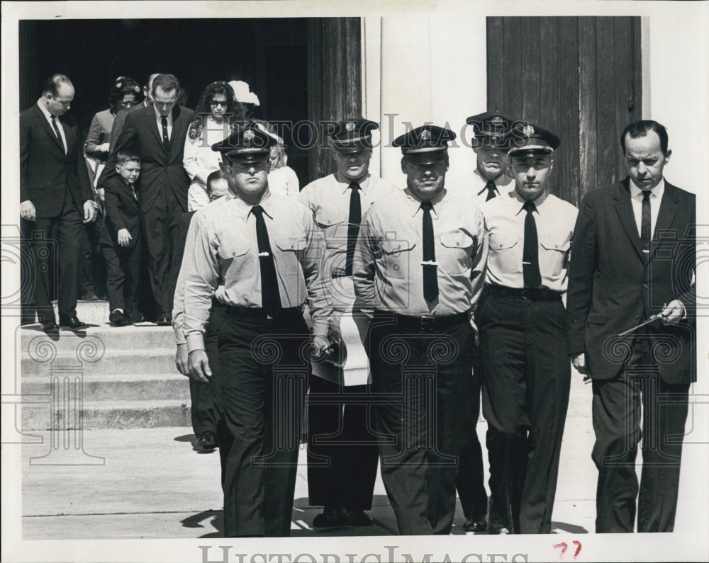 1964 Lewis Wilson Jr. Funeral at St.Paul Roman Catholic Church.-Historic Images