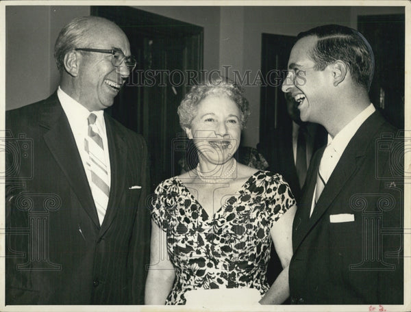 1959 Secretary of Commerce Lewis Strauss with Mrs. Strauss - Historic ...