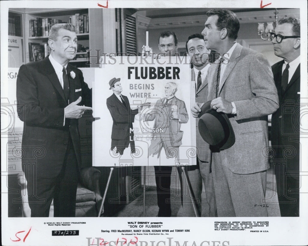 1970 Press Photo Fred McMurray Stars In Son Of Flubber - RSJ01015 - Historic Images