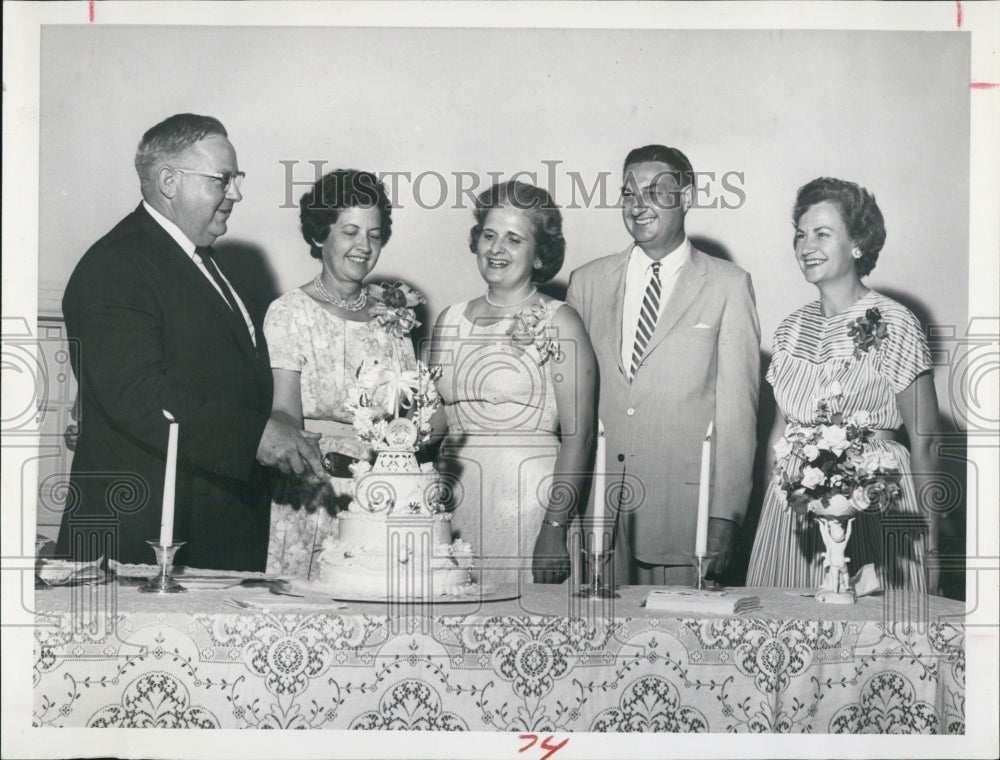 1968 Press Photo Rev &amp; Mrs Jesse Waller Clearwaters 1st Methodist Church - Historic Images