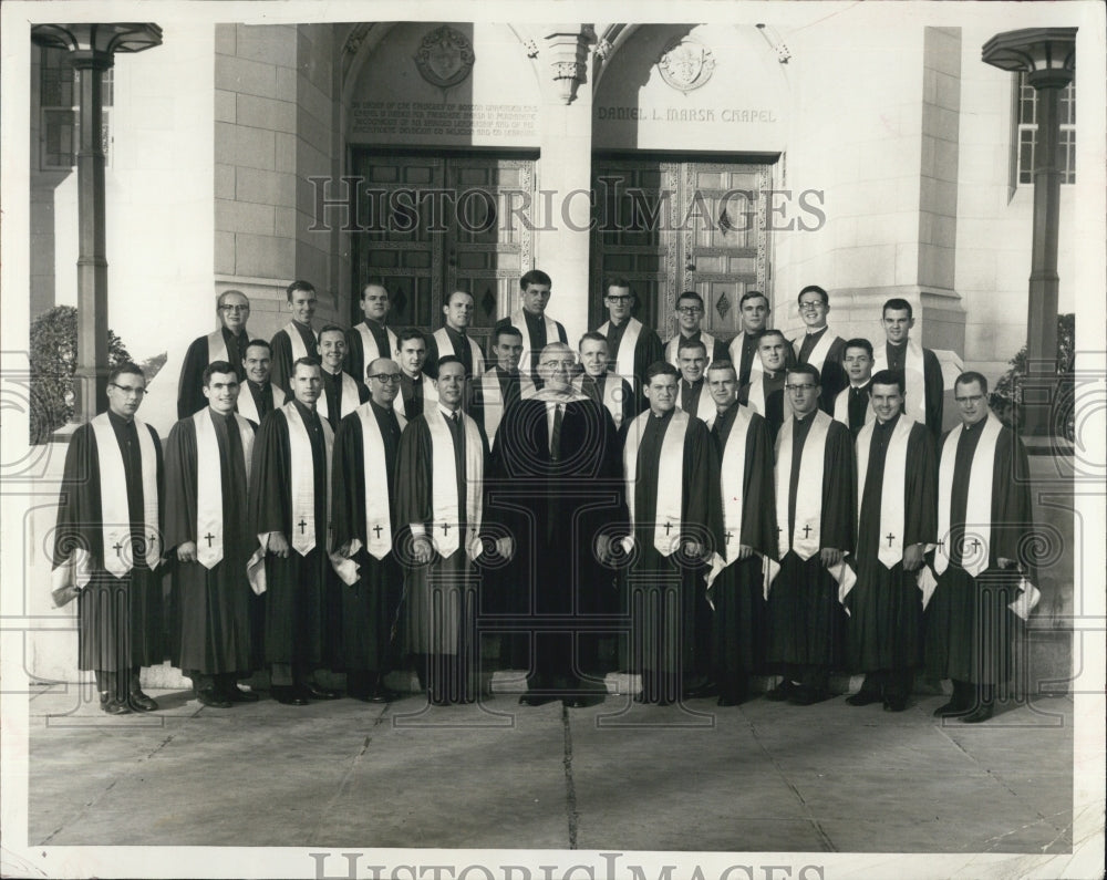 1963 Press Photo The Seminary Singers. - Historic Images