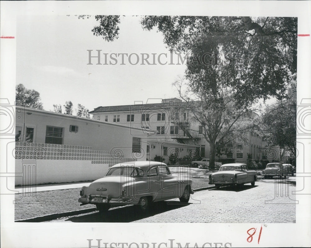 1963 Press Photo William and Mary Nursing Home, Pinellas County, Florida - Historic Images