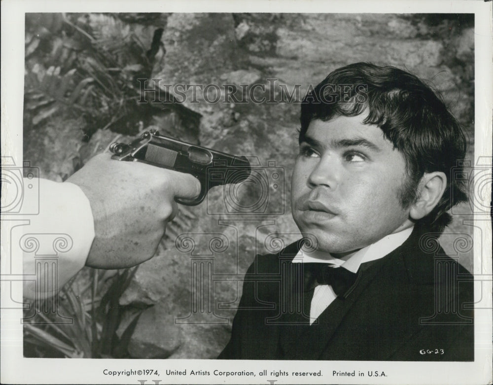 1974 Press Photo Herve Villechaize, Fantasy Island - Historic Images