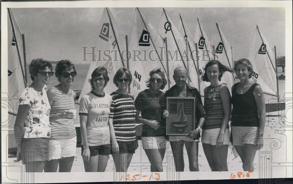 1976 Press Photo Clearwater Windlasses won team honors Championships - RSJ02611 - Historic Images