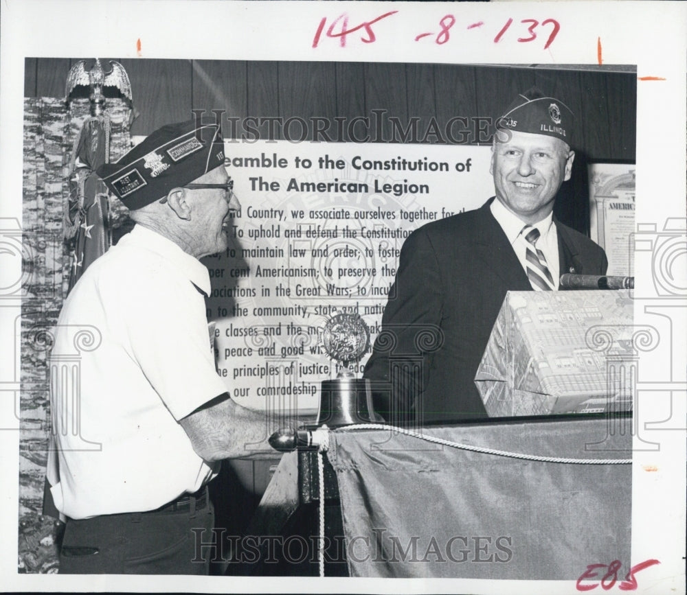 1972 Clayton Roberts, John Geiger, Rotonda West American Legion-Historic Images