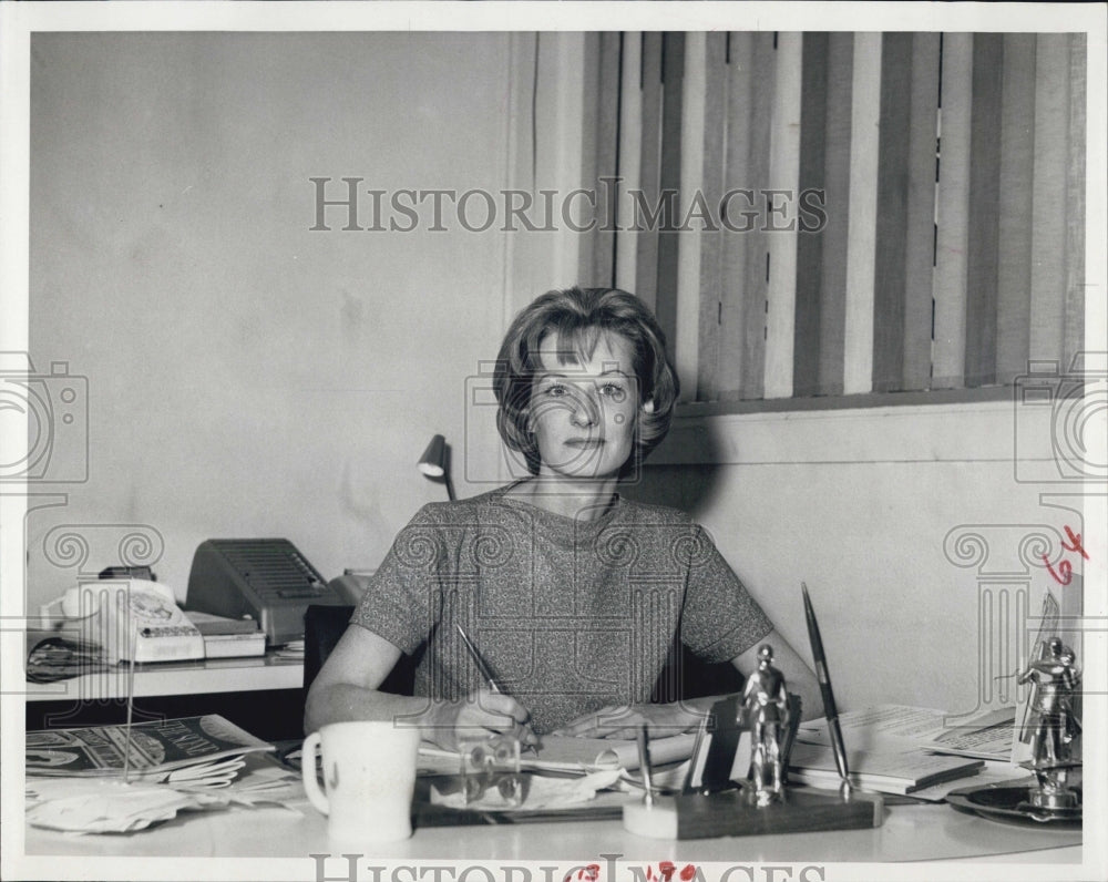 1966 Press Photo Candy Vogel. - Historic Images