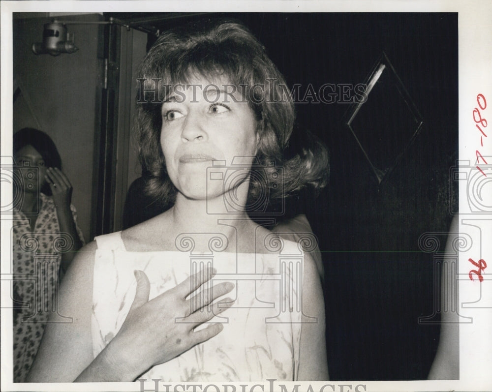 1968 Press Photo Actress Betty Vogel - RSJ02949 - Historic Images