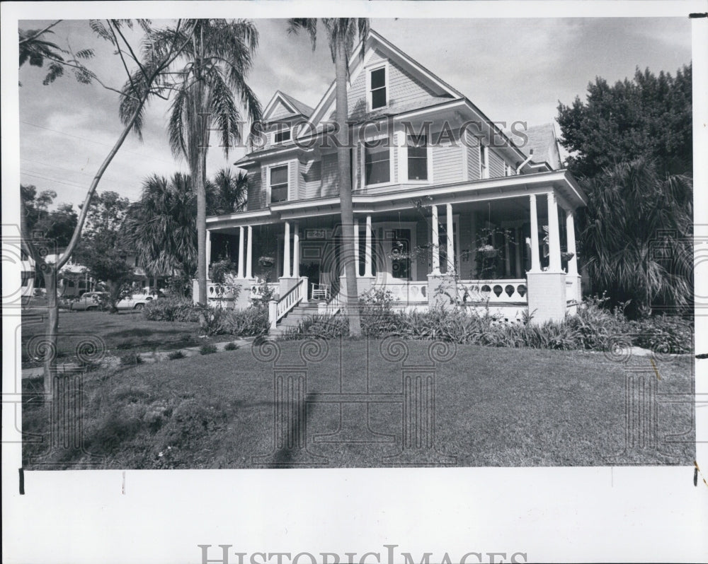 1982 Press Photo Vellard House in St Pete&#39;s Florida - RSJ02995 - Historic Images