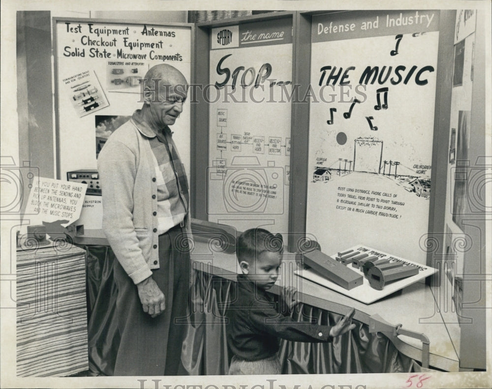 1962 Tommy Woodruff with W.L.Teemsman at Manufacturer's Show-Historic Images