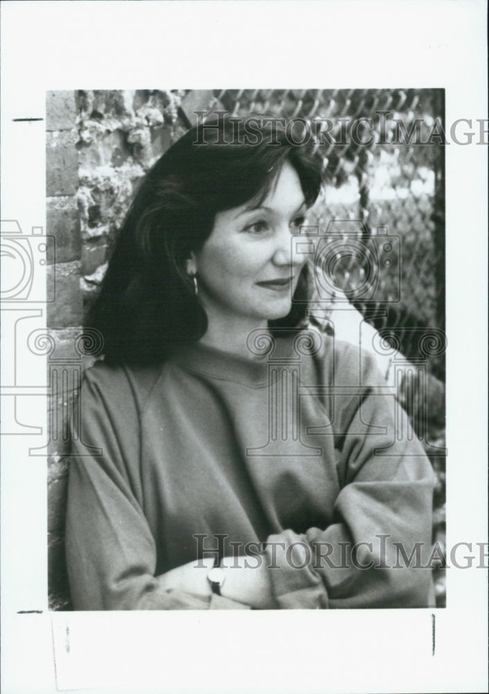 Press Photo Author Jill McCorkle, Crash Diet, Algonquin Books of Chapel Hill - Historic Images