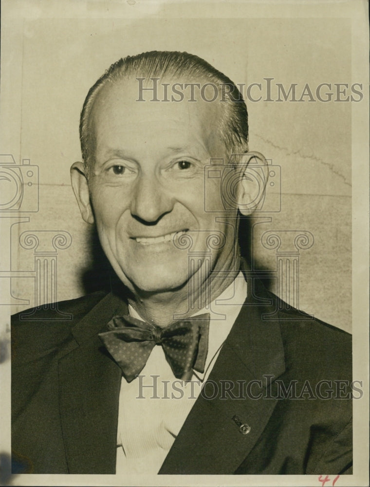 1957 Press Photo Admiral FD McCorkle, United States Navy - Historic Images