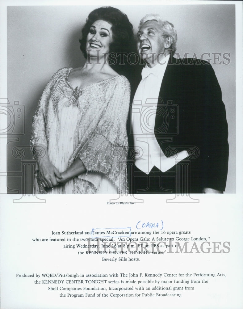 1982 Joan Sutherland And James McCracken-Historic Images