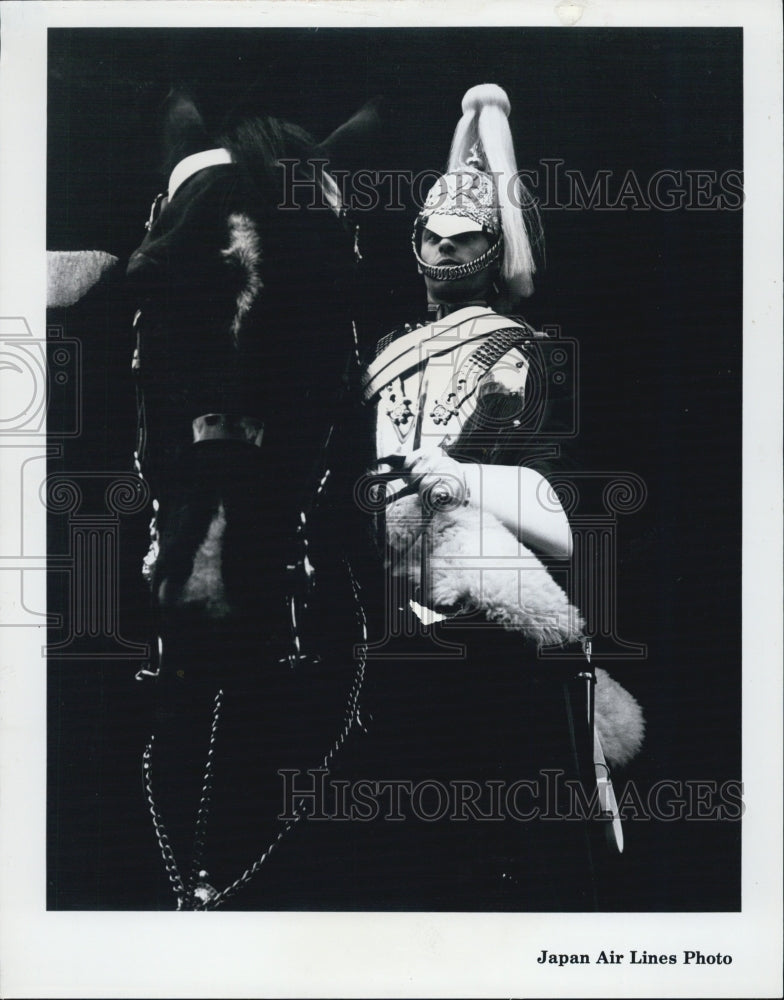 1966 Press Photo The Queen&#39;s Horse Guard - RSJ03871 - Historic Images