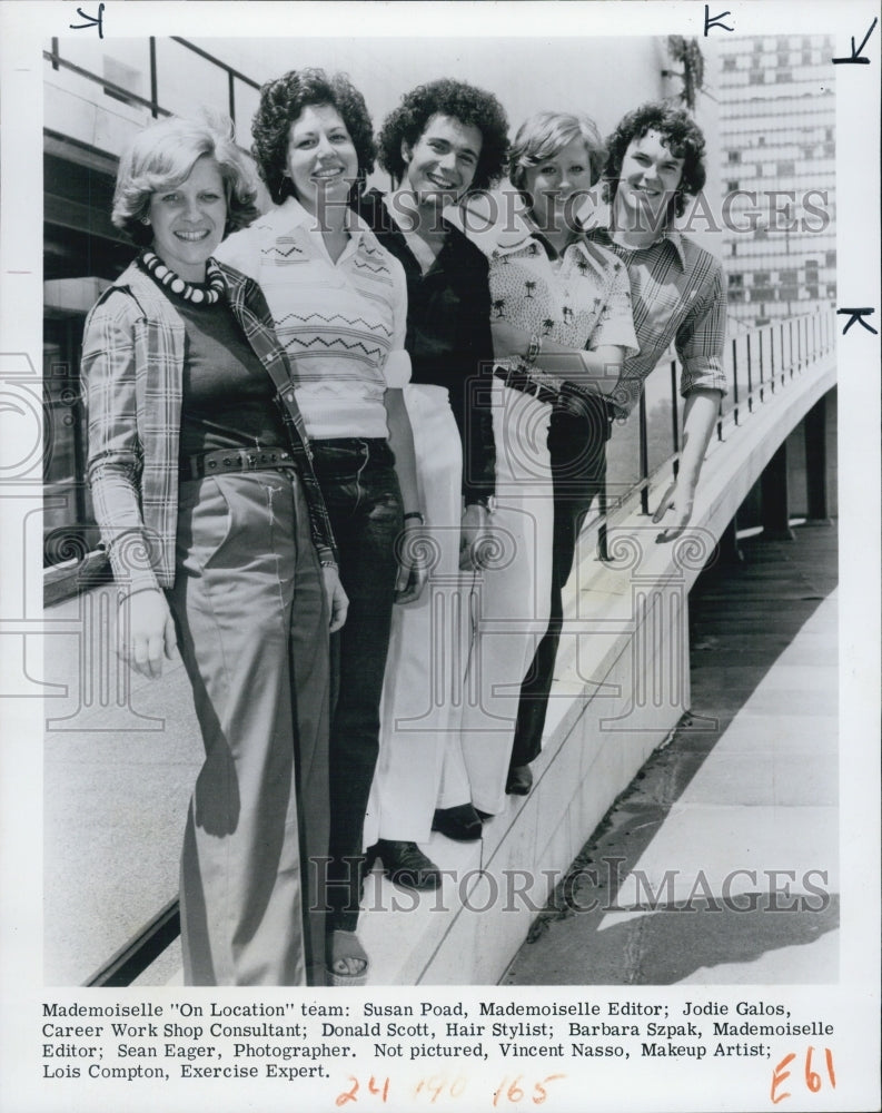 Press Photo Susan Poad,Jodie Galos,Donald Scott,Barbara Szpak,Sean Eager - Historic Images