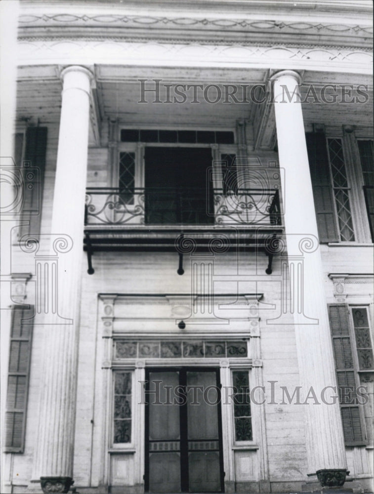 1966 Press Photo Smith Mansion in Madison, Florida - Historic Images