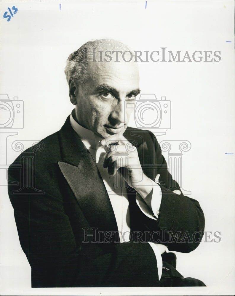 1965 Press Photo German Conductor Max Rudolf - RSJ04221 - Historic Images