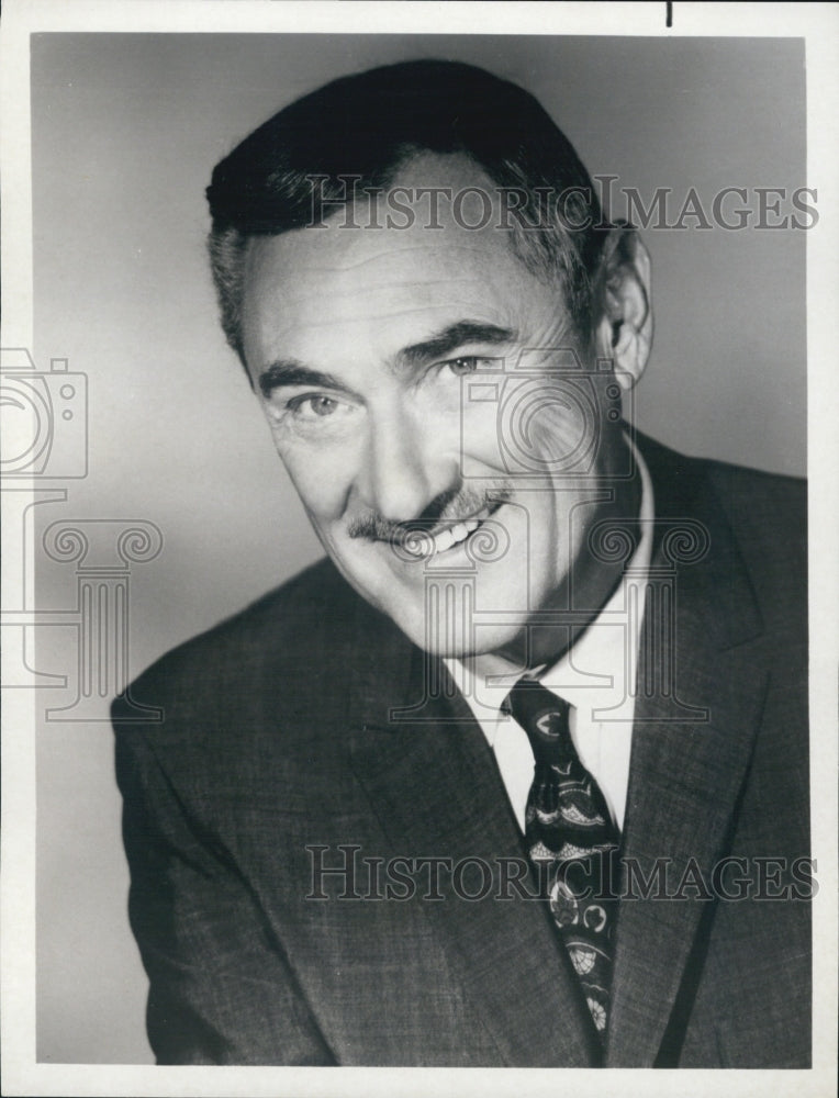1968 Press Photo Herbert Rudley on "The Mothers in-Law" - Historic Images