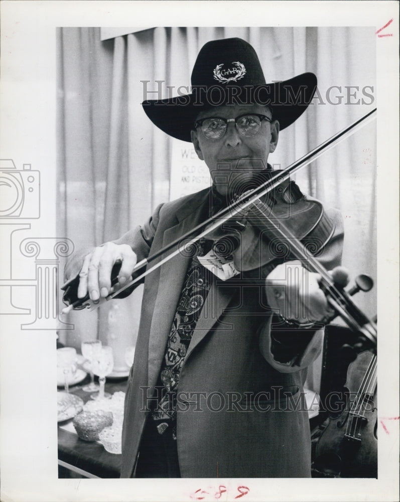 1953 Press Photo Musician Col Emmet M Jeffreys - RSJ04515 - Historic Images