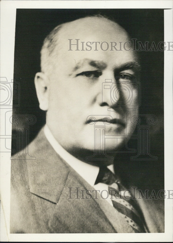 1942 Railroad President William Jeffers Appointed Rubber Czar-Historic Images