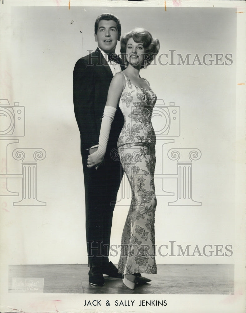 1965 Press Photo Jack &amp; Sally Jenkins, Singers - RSJ04565 - Historic Images