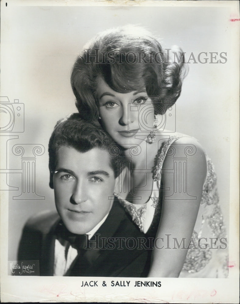 Press Photo Vocalists Jack and Sally Jenkins - RSJ04567 - Historic Images